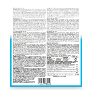 Back of Churu Multipack Varieties packaging showin ingredients and nutritional analysis.