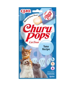 Front packaging of Churu POPS Tuna Recipe