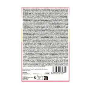 Back of Churu Salmon & Tuna Variety, 20 tubes pack