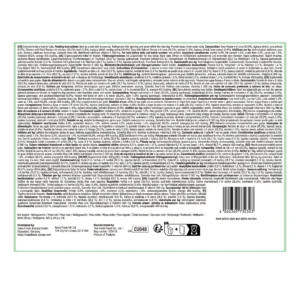 Back of Ciao BISQUE Chicken, beef, tuna and salmon variety 2 - 24 tubes pack