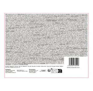 Back of Ciao BROTH Chicken Variety, 24 tubes pack