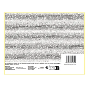 Back of Ciao BROTH Chicken and Seafood Variety, 24 tubes pack