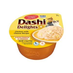 Front packaging of Dashi Delights Chicken with Cheese Recipe
