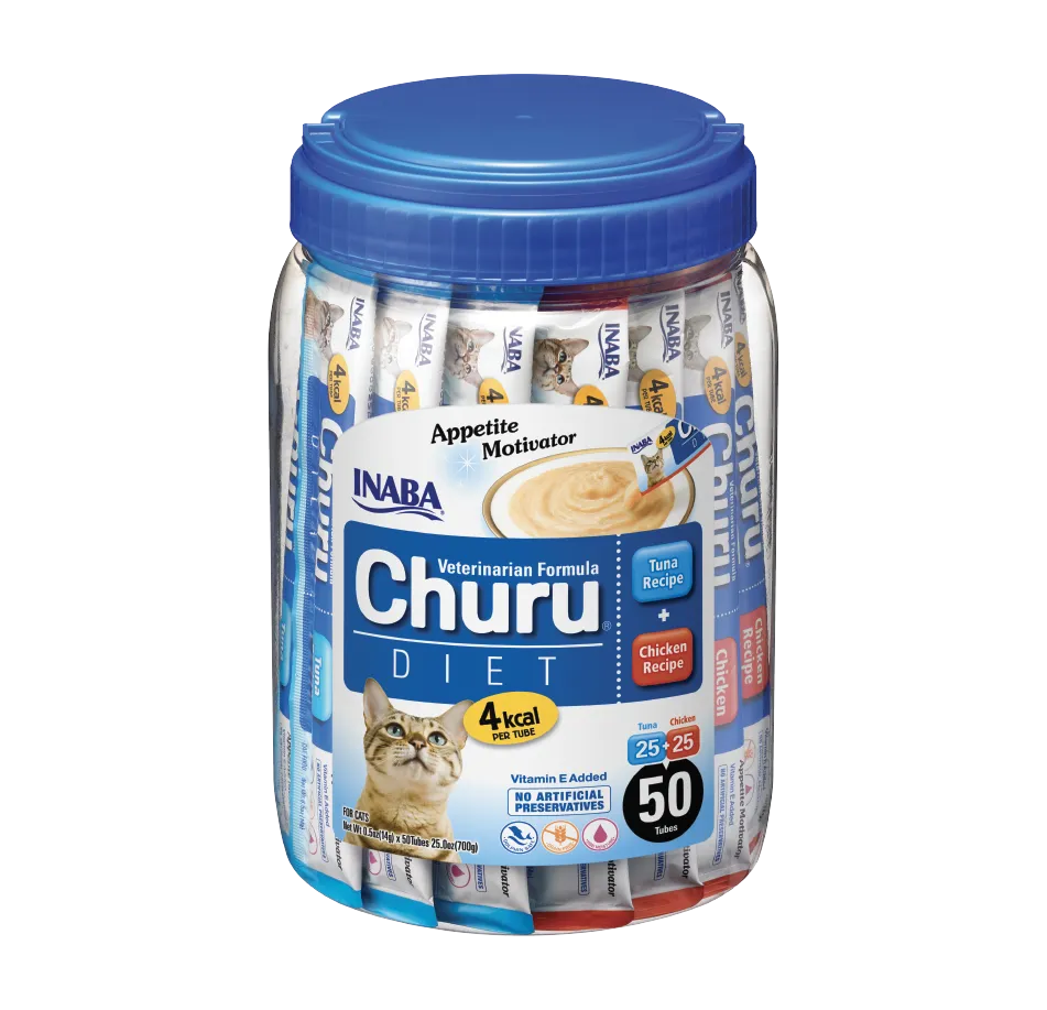 Front packaging of Diet Tuna & Chicken Recipe