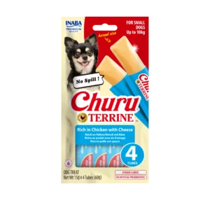 Back of Dog Churu Terrine Rich in Chicken with Cheese