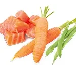 Salmón con verduras